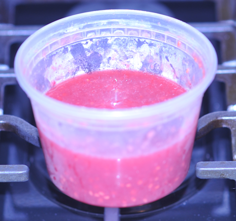 Sorbet Before Freezing