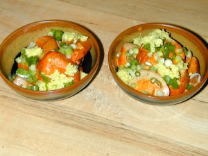 garnished